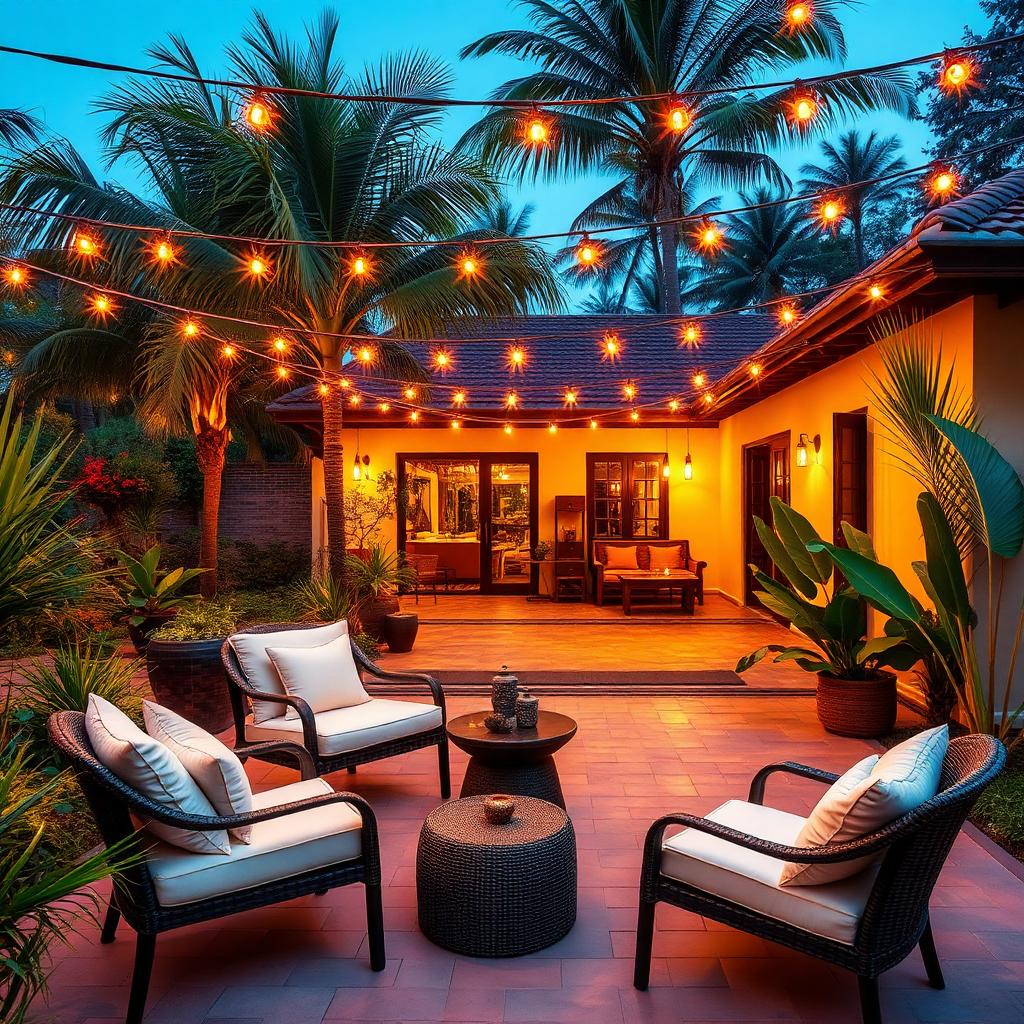 Evening Patio at The NALA Place